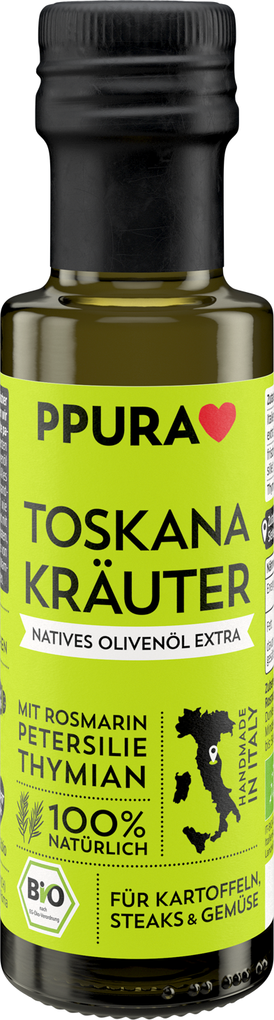 PPURA Olivenöl Toskana Kräuter - 100 ml