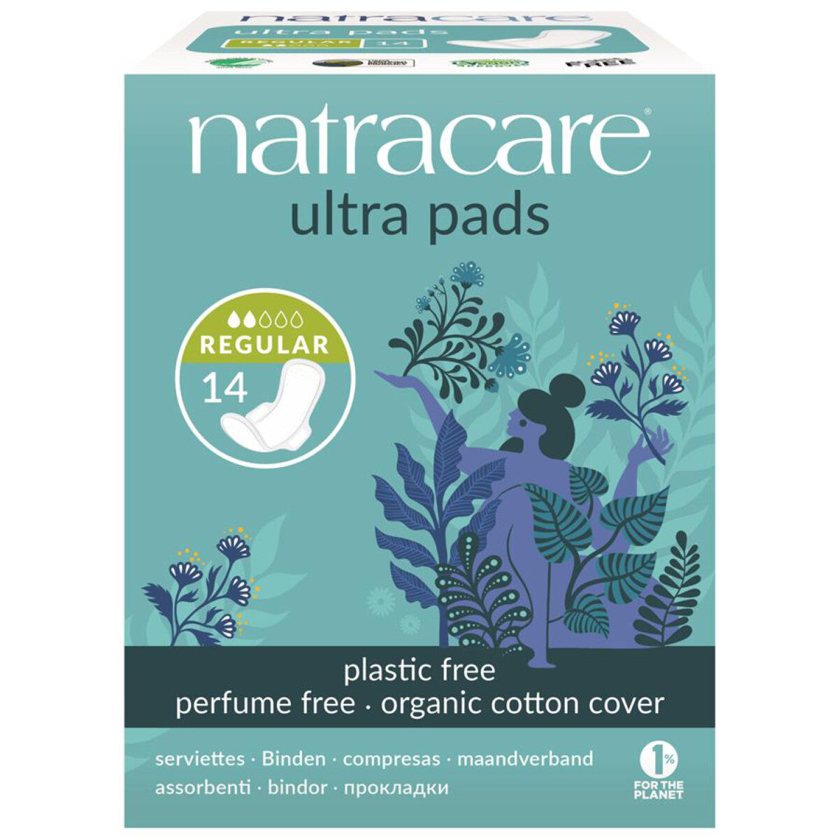 NATRACARE Damenbinden Ultra Normal - 14 Stk.