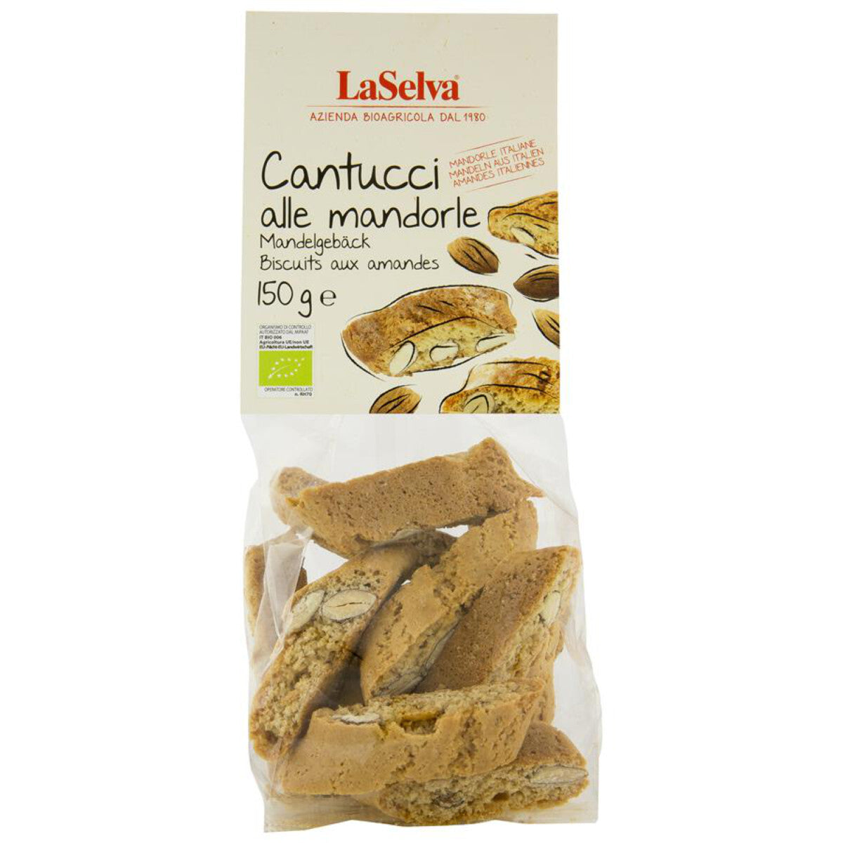 LA SELVA Cantucci Mandelgebäck - 150 g