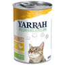 YARRAH Katzenfutter Bröckchen Huhn B&T - 405 g