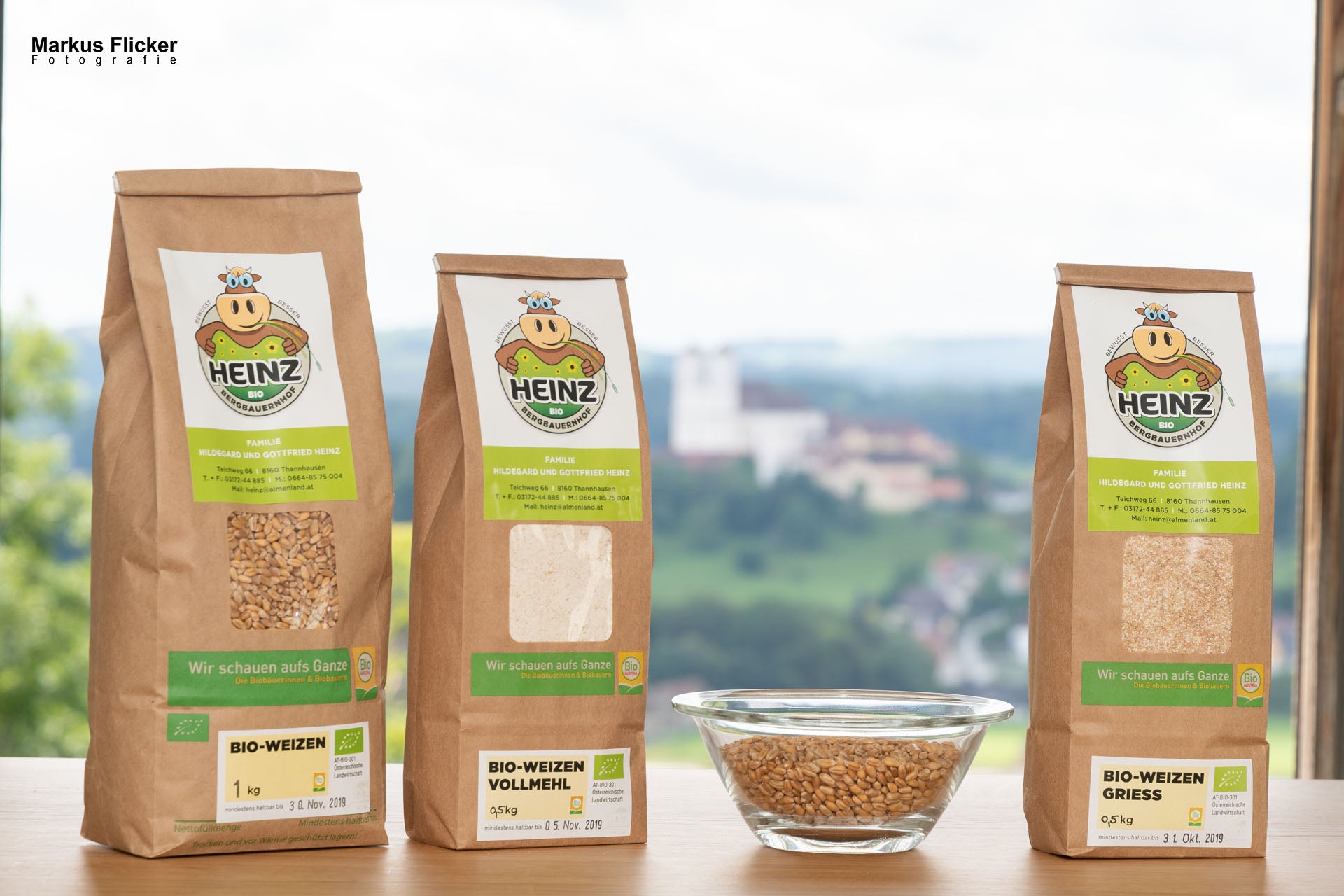 HEINZ Weizen ganz - 1 kg