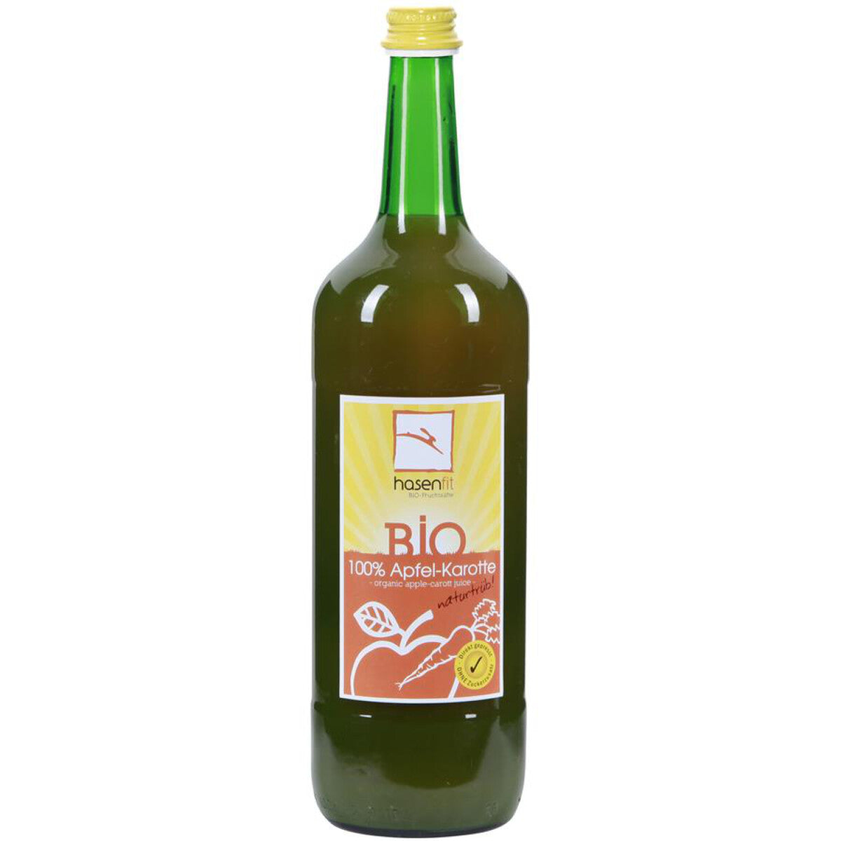 HASENFIT Apfel-Karotte-Saft - 1 l