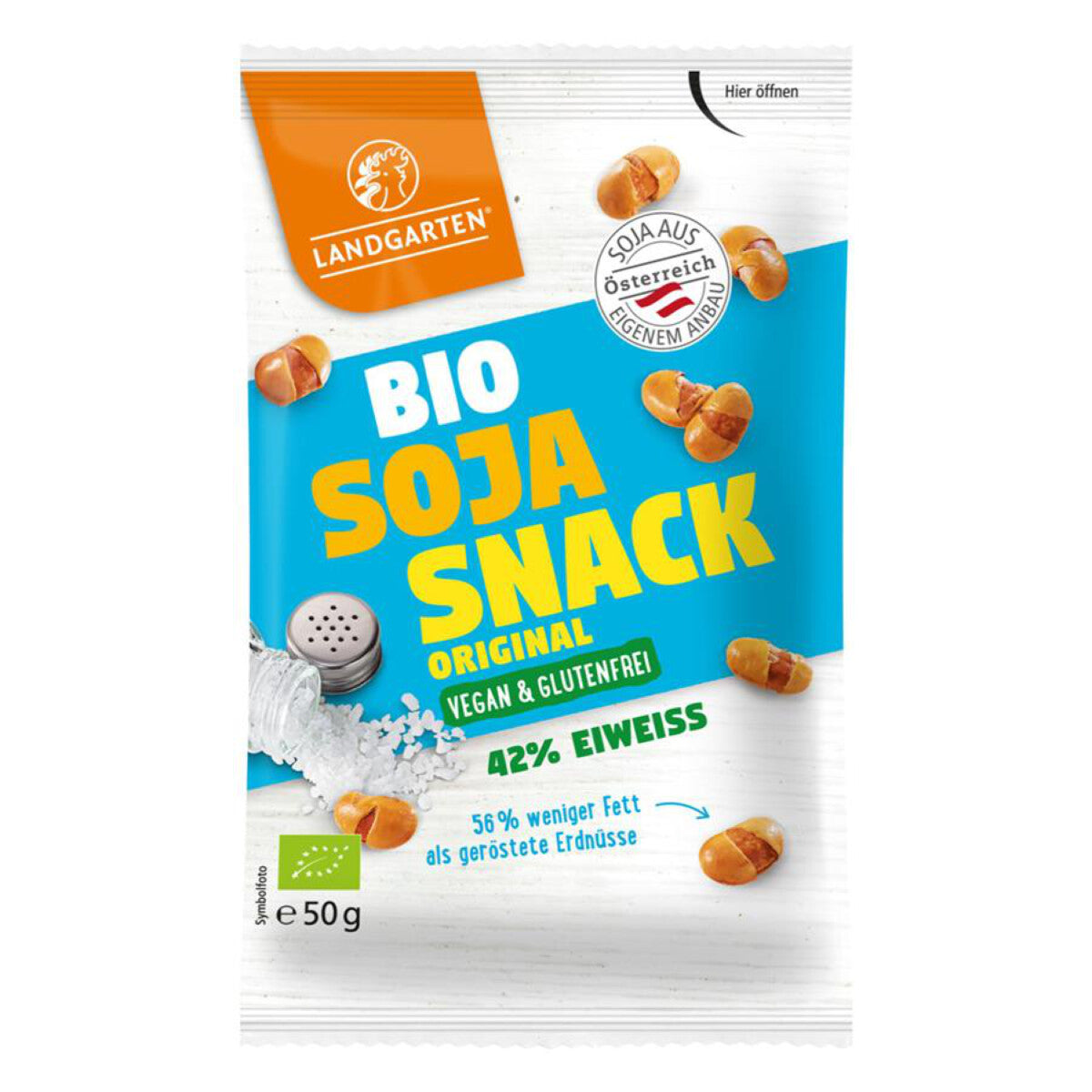 LANDGARTEN Soja Snack Original - 50 g