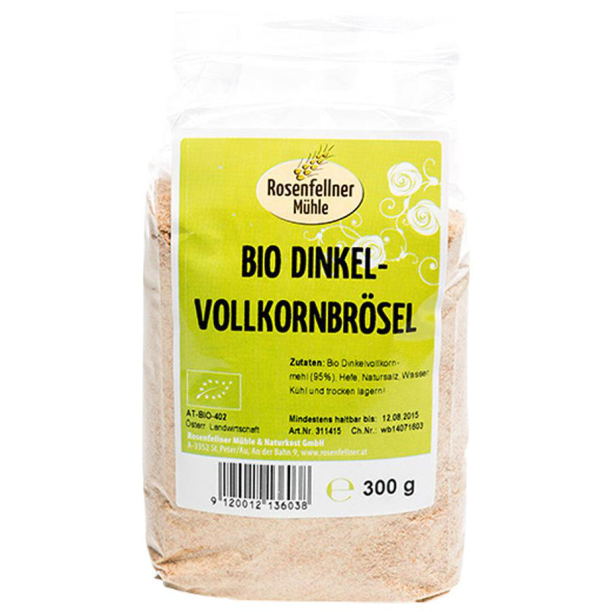 ROSENFELLNER Dinkelvollkornbrösel - 300 g