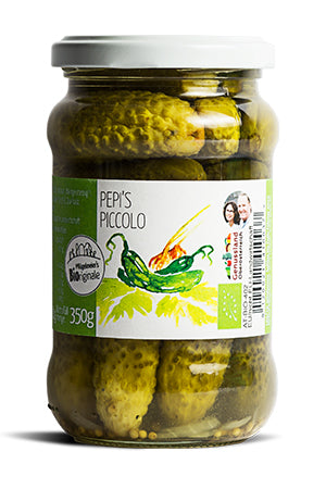 PFLÜGELMEIER PEPI´S Essiggurkerl piccolo - 370 ml