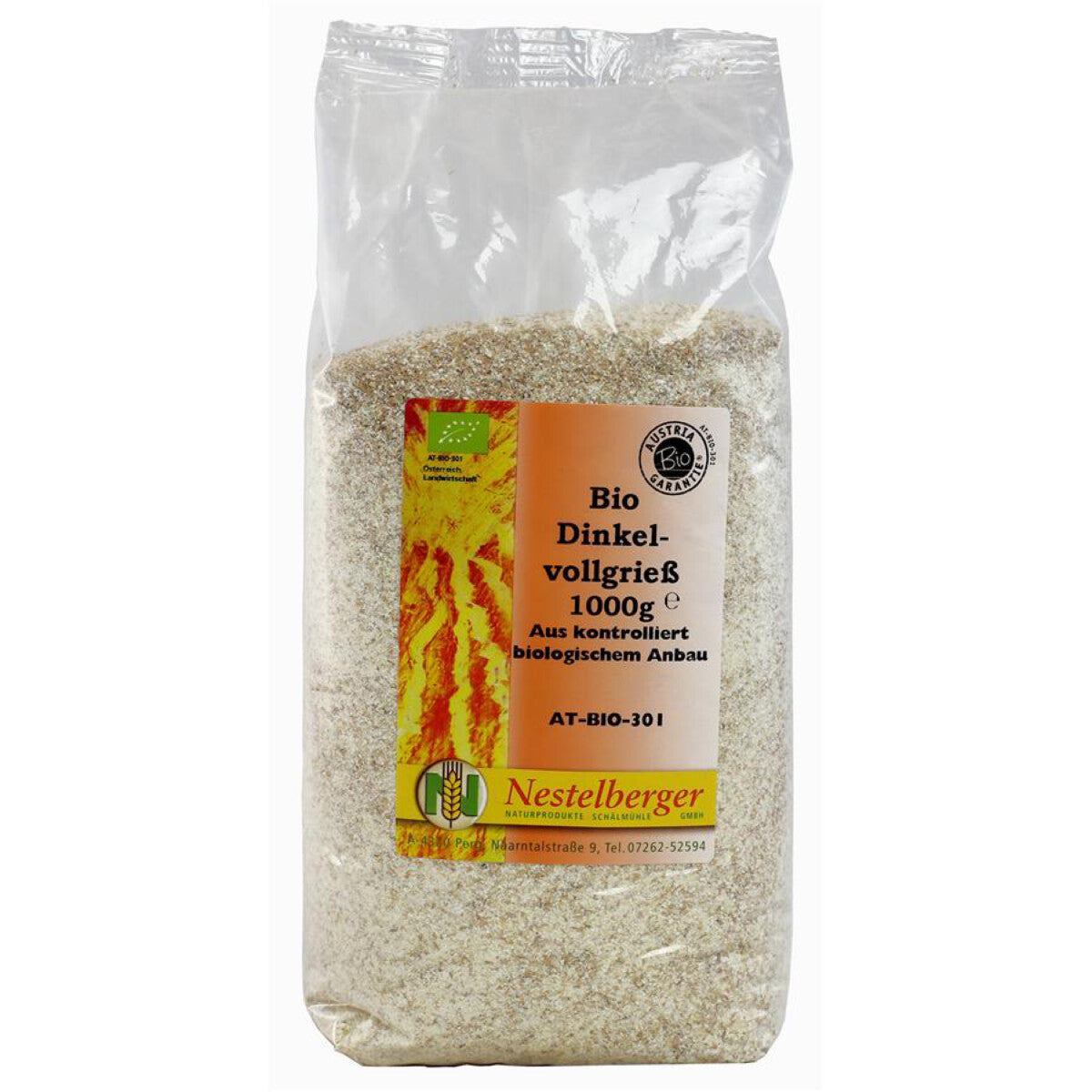 NESTELBERGER Dinkelvollgrieß - 1 kg