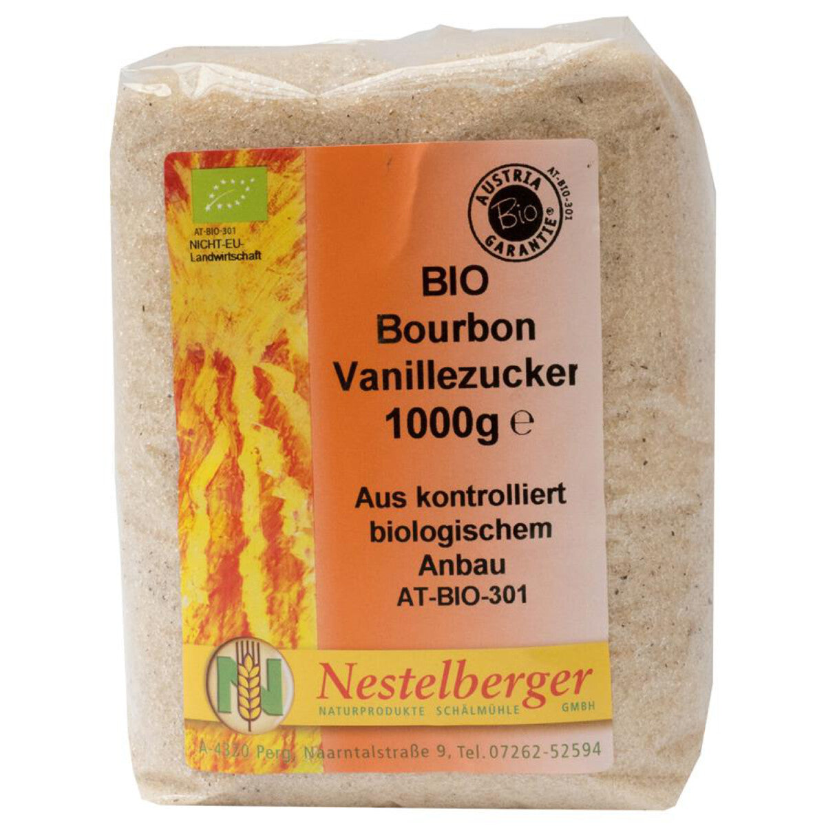 NESTELBERGER Bourbon Vanille Zucker - 1 kg