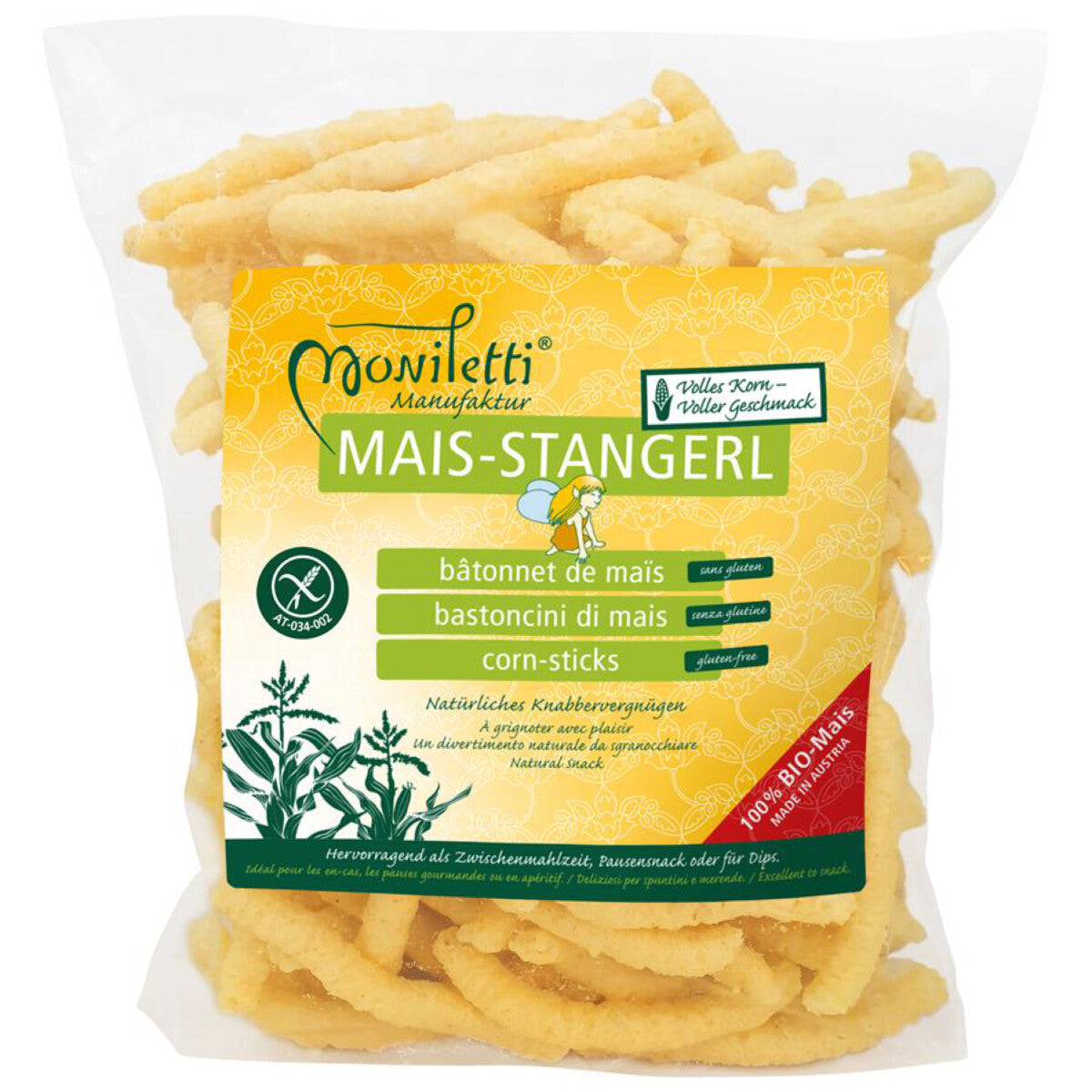 MONILETTI Mais-Stangerl - 200 g